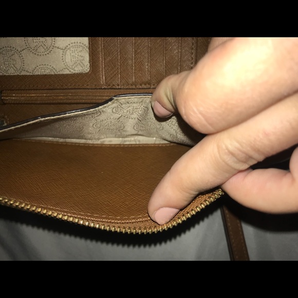 Michael Kors Leather Wristlet - Picture 4 of 8